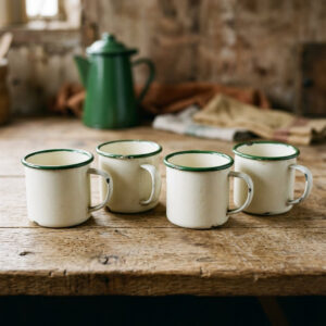 Enamelware Mug Set (4)